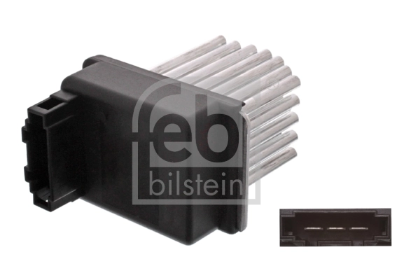 Resistor, interior blower